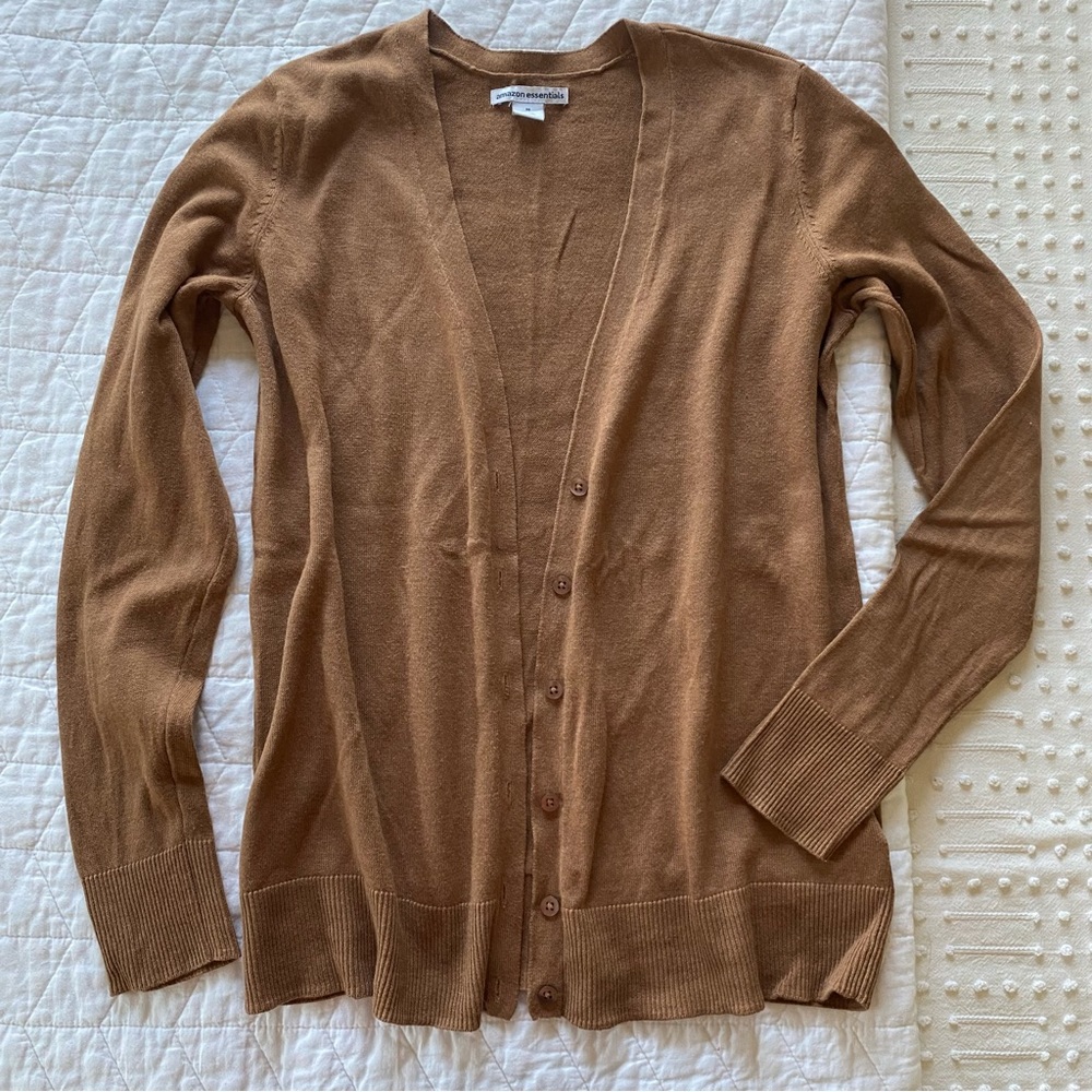 Camel cardigan